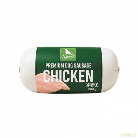 Natural - Premium Dog Sausage - Chicken 800 g