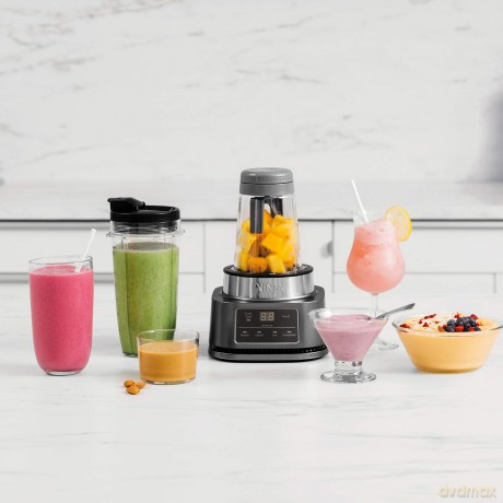Ninja - Foodi Power Nutri Blender with Smart Torque & Auto-iQ - 2-in-1