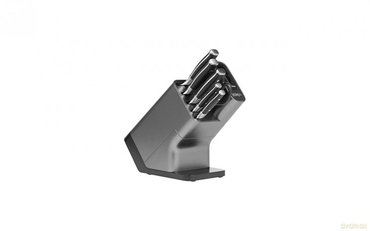Ninja - Knife Block Set With Intergrated Sharpener - 6 pcs