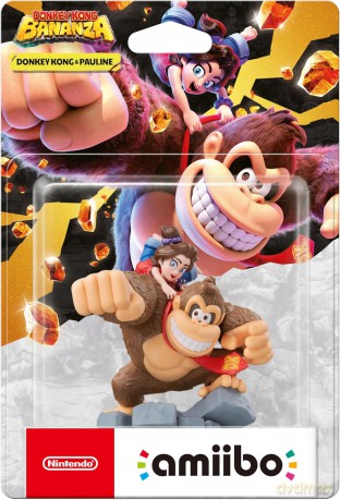 Nintendo Switch 2 Donkey Kong and Pauline amiibo