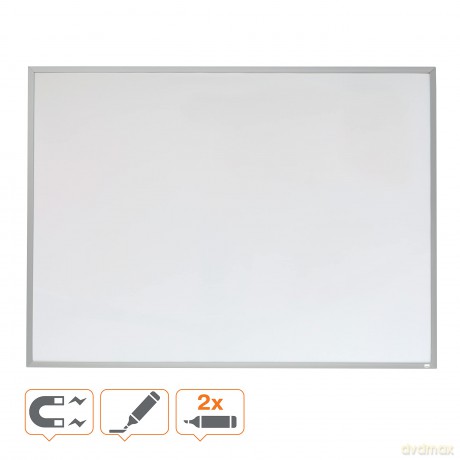 Nobo - Magnetic Whiteboard with Aluminium Frame 58.5x43cm