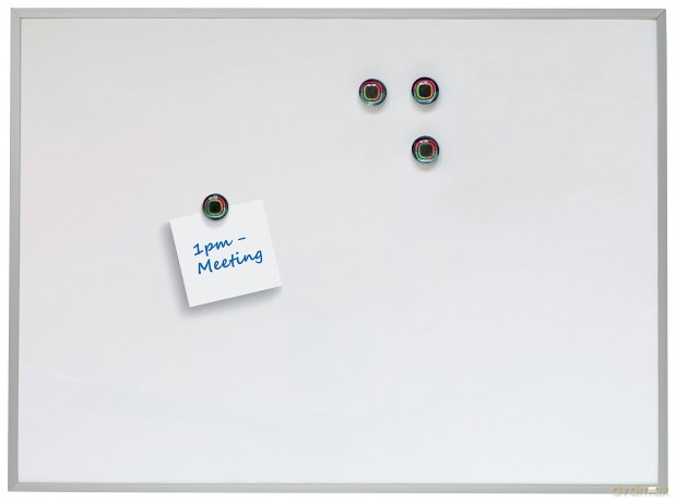 Nobo - Magnetic Whiteboard with Aluminium Frame 58.5x43cm