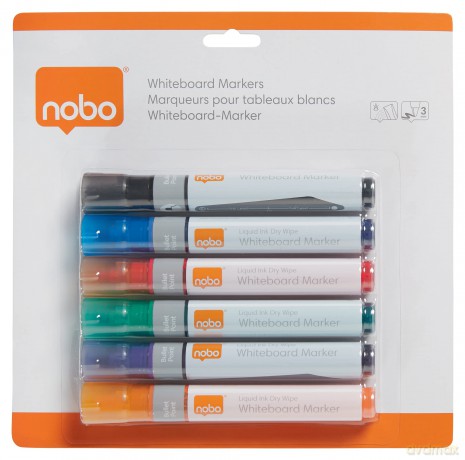 Nobo - Whiteboard Marker 6 Pieces