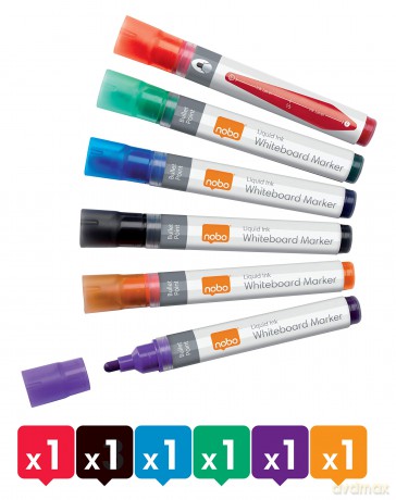 Nobo - Whiteboard Marker 6 Pieces