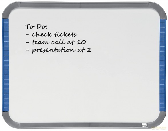 Nobo - Whiteboard Slim Lacquered 22x28cm