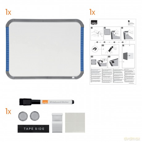 Nobo - Whiteboard Slim Lacquered 22x28cm