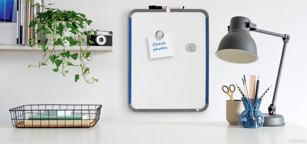 Nobo - Whiteboard Slim Lacquered 28x36cm