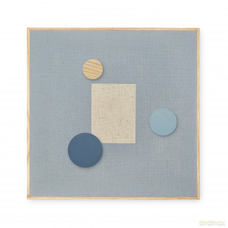 Nofred - Magnetic Pinboard - Blue