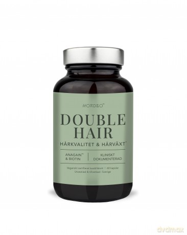 NORDBO - Double Hair Vegan 60 Capsules
