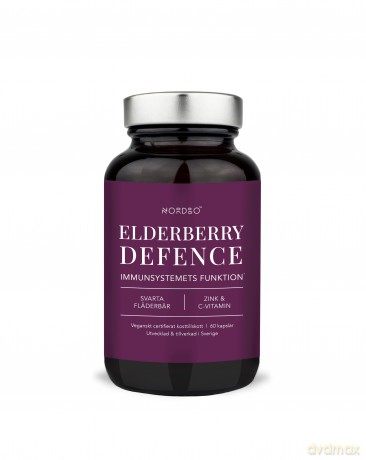 NORDBO - Elderberry Defence Vegan 60 Capsules