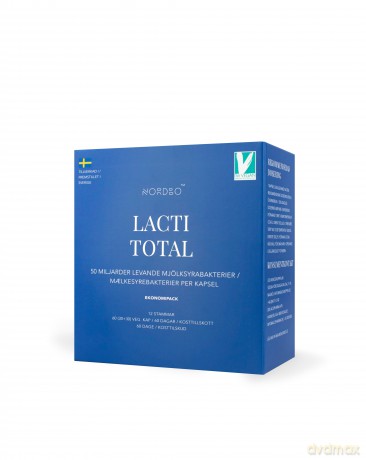 NORDBO - LactiTotal Vegan 60 Capsules