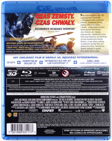 300: Początek imperium 3D [Blu-Ray 3D]+[Blu-Ray]