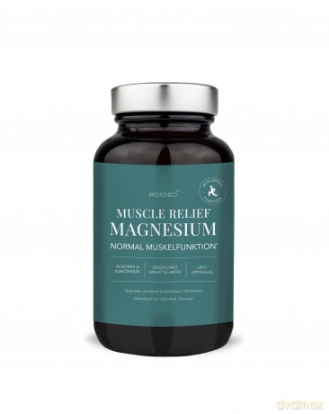 NORDBO - Muscle Relief Magnesium Vegan 90 Capsules
