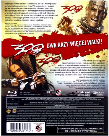 300 + 300: Początek imperium [BOX] [2xBlu-Ray]