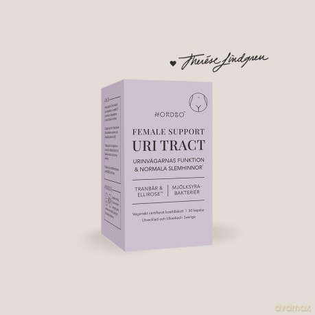 NORDBO - Vegan Female Support UriTract - 50 capsules