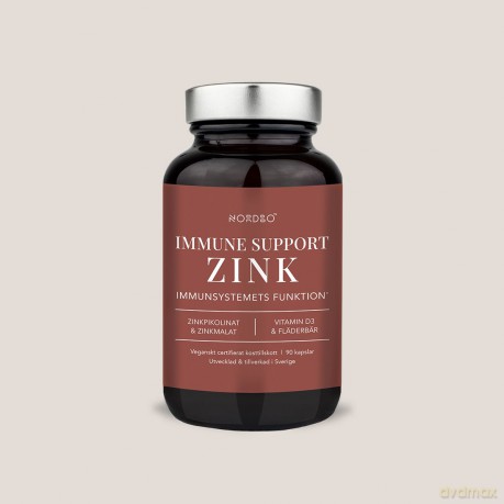 NORDBO - Vegan Immune Support Zinc - 90 capsules
