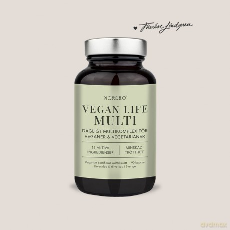 NORDBO - Vegan Life Multi - 90 capsules