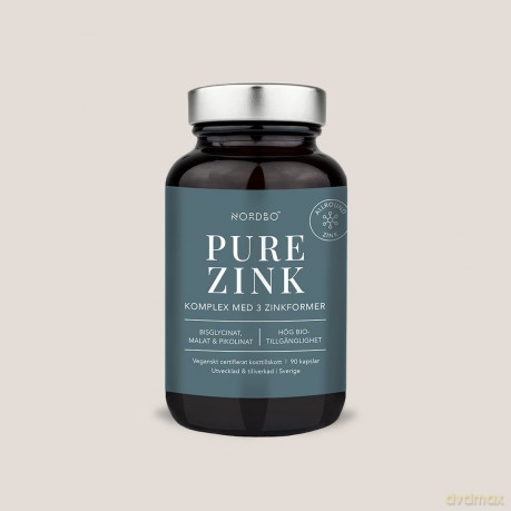 NORDBO - Vegan Pure Zinc - 90 capsules
