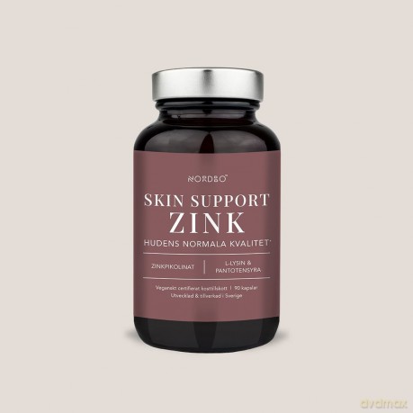 NORDBO - Vegan Skin Support Zinc - 90 capsules