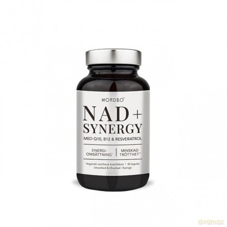 Nordbo Vegan NAD+ Synergy, 40 kap