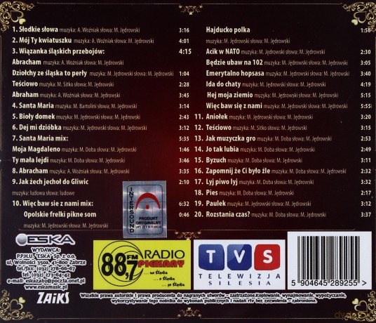 Mirosław Jędrowski: Słodkie Słowa [CD]