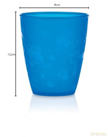 Nuby - 4P Drinking Tumbler Set - Vibrant - 300 ml + 9 m