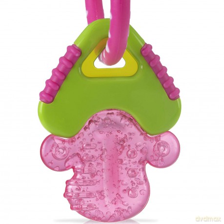 Nuby - Teether IcyBite Keys - 3m+Pink/Blue/Yellow (708011)