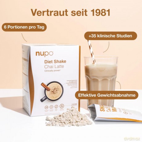 Nupo - Diet Chai Latte 12 Servings