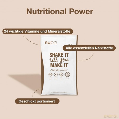 Nupo - Diet Chocolate Pudding 12 Servings