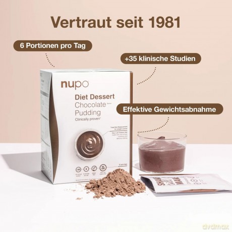 Nupo - Diet Chocolate Pudding 12 Servings
