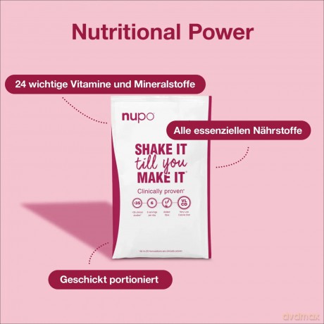 Nupo - Diet Oatmeal Vanilla Red Berries 12 Servings