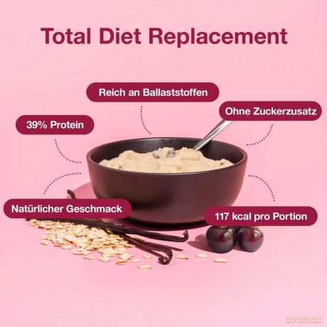 Nupo - Diet Oatmeal Vanilla Red Berries 12 Servings