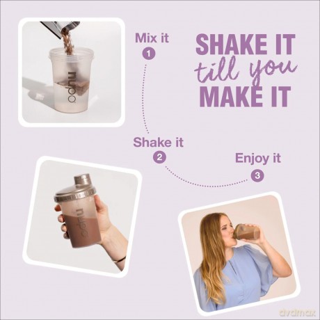 Nupo - Diet Shake Blueberry Raspberry 12 Servings
