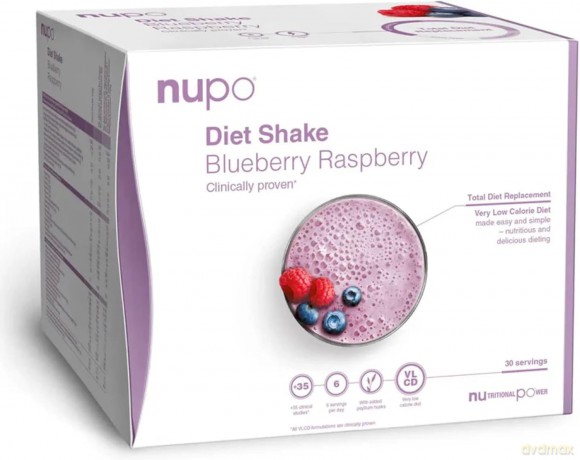 Nupo - Diet Shake Blueberry Raspberry 30 Servings