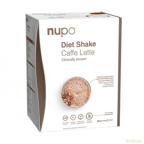 Nupo - Diet Shake Caffe Latte 12 Servings