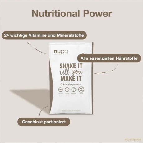 Nupo - Diet Shake Caffe Latte 12 Servings
