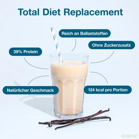 Nupo - Diet Shake Vanilla Vegan 10 Servings