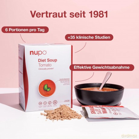 Nupo - Diet Soup Tomato 12 Servings