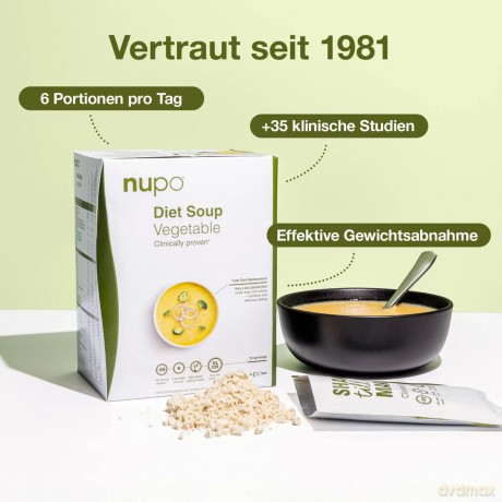 Nupo - Diet Soup Vegetable 12 Servings