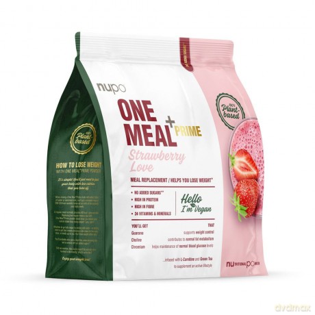 Nupo - One Meal +Prime Strawberry Love 360 g