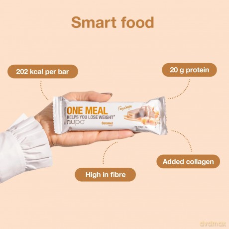Nupo - One Meal Replacement Bar Caramel 15 x 60 g