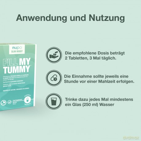 Nupo - Slim Boost Fill My Tummy 60 kaps.