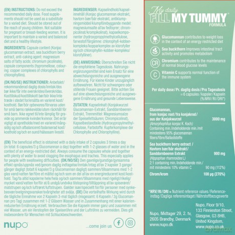 Nupo - Slim Boost Fill My Tummy 60 kaps.