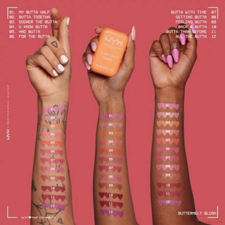 NYX Professional Makeup - Buttermelt Blush 5g - 06 For The Butta