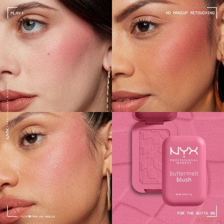 NYX Professional Makeup - Buttermelt Blush 5g - 06 For The Butta