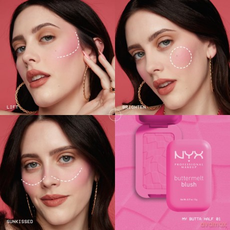 NYX Professional Makeup - Buttermelt Blush 5g - 09 Feeling Butta