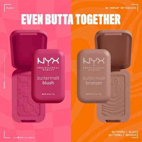 NYX Professional Makeup - Buttermelt Blush 5g - 09 Feeling Butta