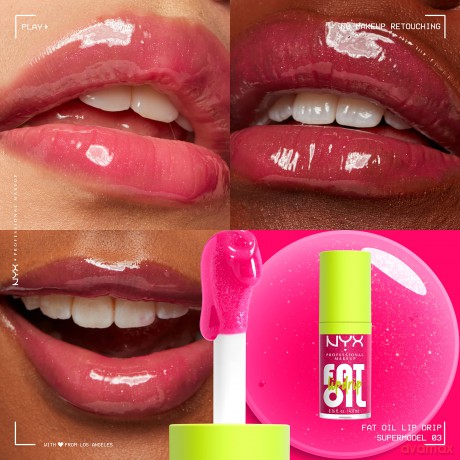 NYX Professional Makeup - Fat Oil Lip Drip - Supermodel 3