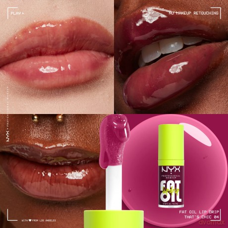 NYX Professional Makeup - Fat Oil Lip Drip - That's Chic 4
