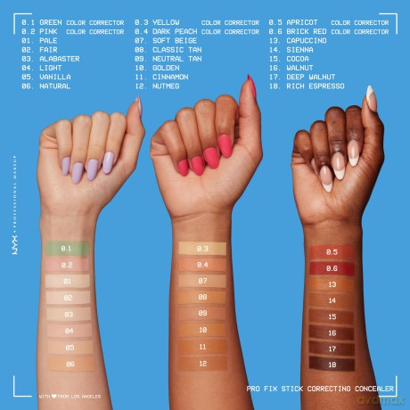 NYX Professional Makeup - Fix Stick Concealer Stick - Cinnamon 11